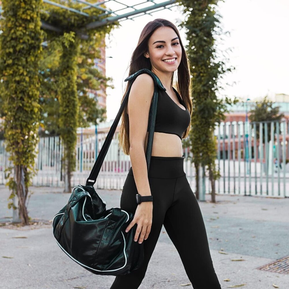 7 Pack High Waisted Leggings for Women Tummy Control Soft Workout Yoga Pants Ful - Picture 2 of 5